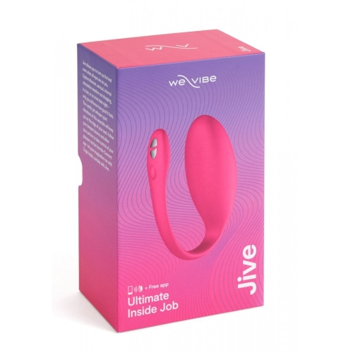 Виброяйцо розовое с функцией управления со смартфона We-Vibe (Ви-Вайб) Jive NEW - 1