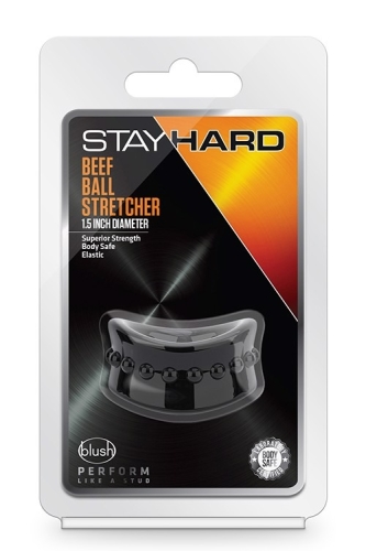 Ерекційна насадка чорного кольору Blush Stay Hard діаметр 38 мм - 3