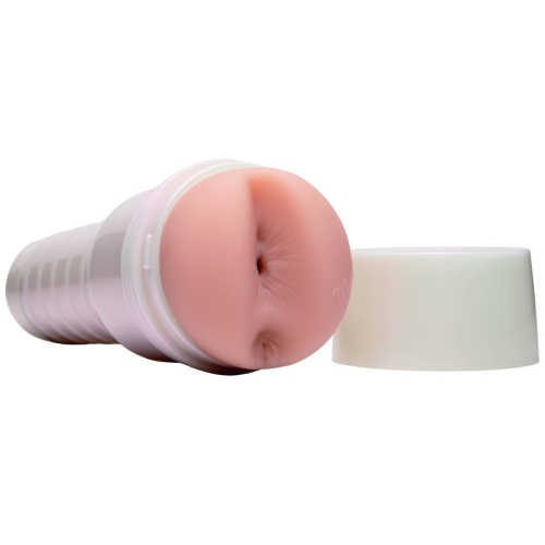 Мастурбатор в колбе анус порноактрисы Мии Малковой бежевого цвета Fleshlight - 3