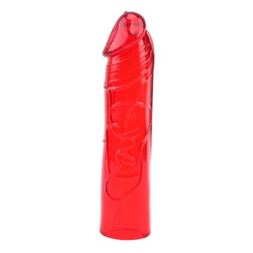 Вібратор з двома реалістичними насадками червоний CHISA Hotstorm Hers Dildo Kit - 5
