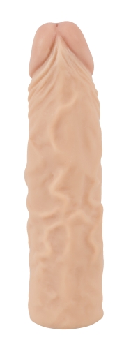 Насадка на член тілесного кольору Nature Skin - 3