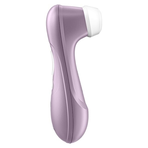 Вакуумний кліторальний стимулятор фіолетового кольору Satisfyer Pro 2 - 3