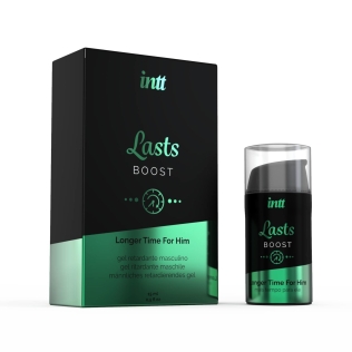 Пролонгатор гель для продления полового акта Intt Lasts (15 мл)