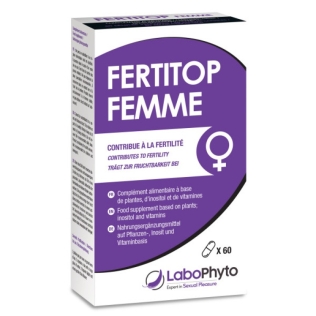 Препарат для повышения фертильности Labophyto FertiTop for women 60 капсул