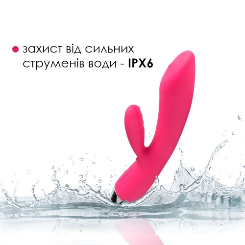 Вибратор кролик силиконовый красный Svakom Trysta - 5