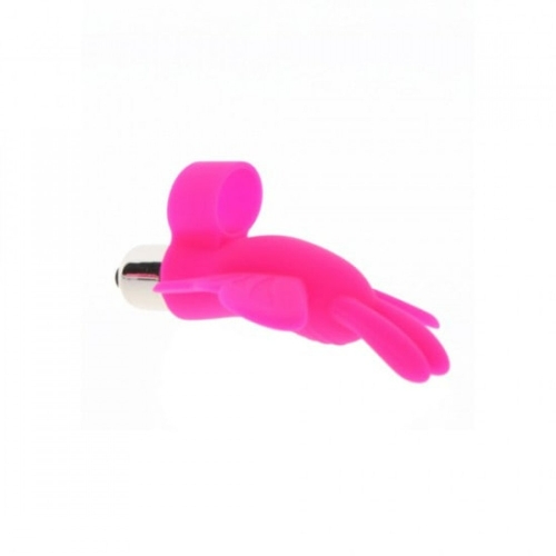 Вібратор метелик на палець для стимуляції клітора рожевий Toy Joy Tickle Pleaser - 3