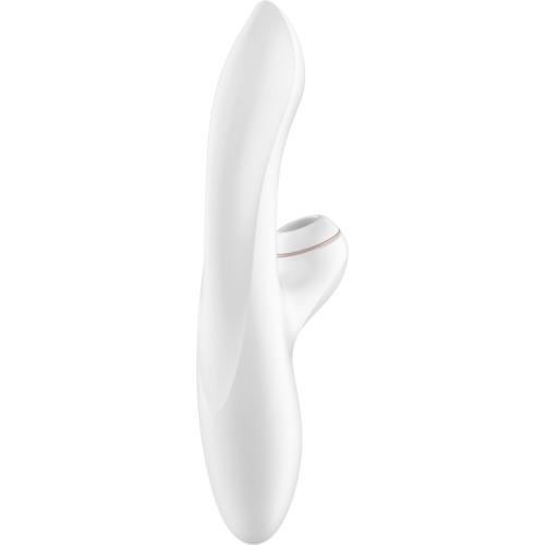 Вибратор-кролик с вакуумной стимуляцией клитора белый Satisfyer Pro + Plus G-Spot Rabbit - 4