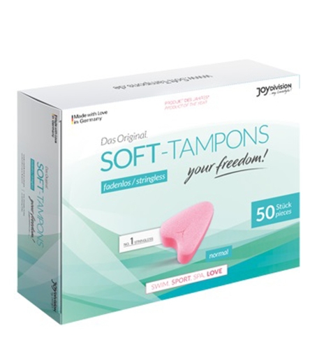 Тампон женский гигиенический JOY Division Soft Tampons normal 1 штука - 3