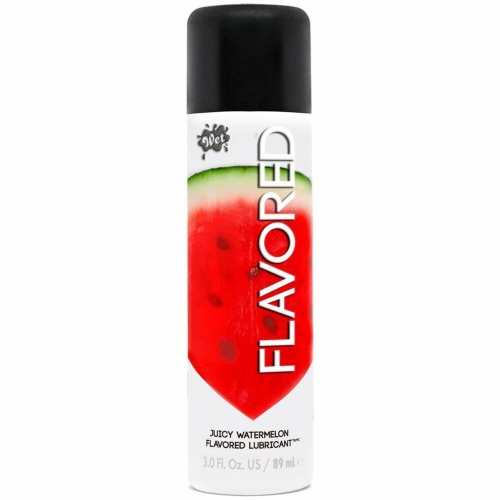 Оральный лубрикант со вкусом Арбуза Wet Flavored 89 мл - 1