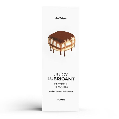 Лубрикант на водной основе с легким ароматом тирамиса Satisfyer Juicy Lubricant 300 мл - 1