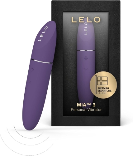 Вибропуля для стимуляции клитора фиолетового цвета Lelo Mia 3 - 8