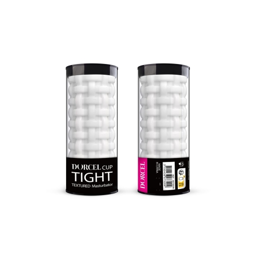 Мастурбатор для чоловіків білого кольору Dorcel Cup Tight - 4