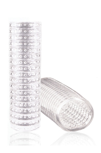 Мастурбатор для пеніса прозорого кольору Blush STROKE SLEEVE CLEAR - 1