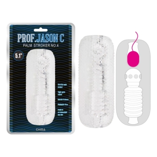 Насадка на член прозрачного цвета Chisa Palm Stroker 4