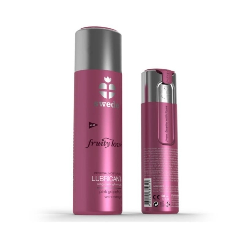 Оральный лубрикант со вкусом розового грейпфрута и манго Fruity Love Lubricant 50мл - 2