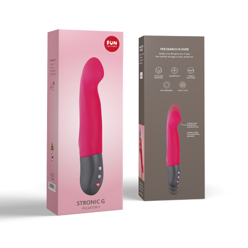 Пульсатор со стимуляцией точки G Stronic G Fun Factory красный - 7
