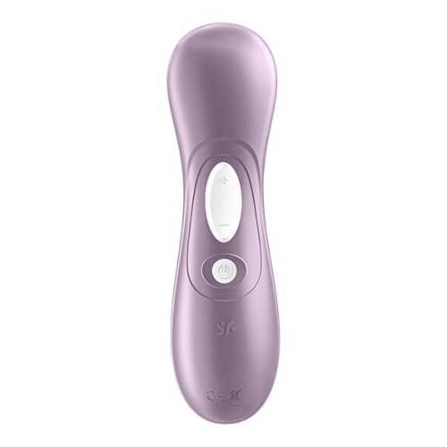 Вакуумний кліторальний стимулятор фіолетового кольору Satisfyer Pro 2 - 5