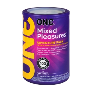 Набір презервативів ONE Mixed Pleasures 100 штук