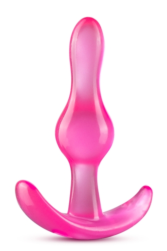 Анальний плаг рожевий B YOURS CURVY - 3
