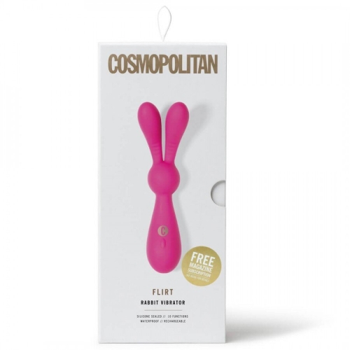 Кліторальний вібратор кролик Cosmopolitan Cosmopolitan Flirt рожевий - 1