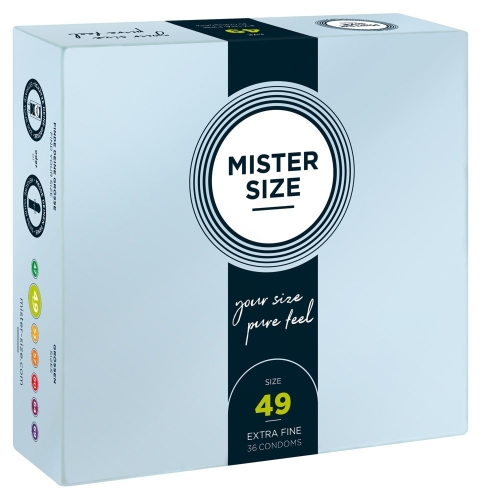 Презервативи Mister Size 49 mm (мм) 36 штук Містер Сайз - 2