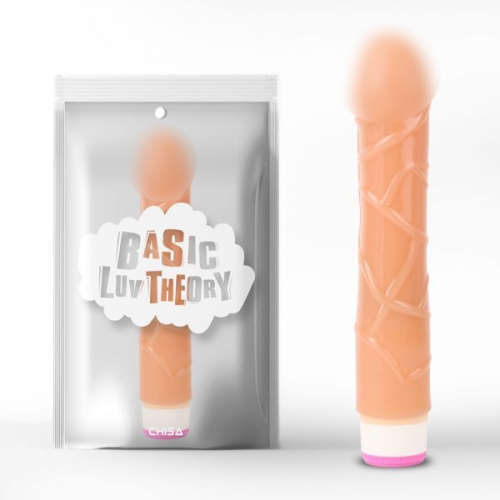 Вибратор реалистичный телесного цвета Chisa Basic - 1