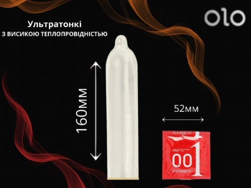 Презервативы из натурального латекса с ребристой и точечной структурой Olo Red Bare 10 штук - 2 Презервативы из натурального латекса с ребристой и точечной структурой Olo Red Bare 10 штук - 2