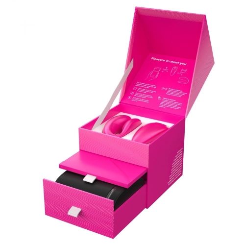 Вибратор для пар на пульте ДУ розовый We-Vibe Chorus - 11