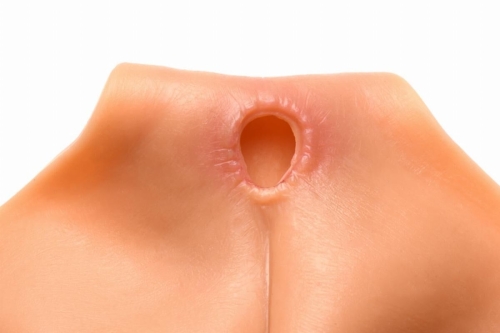 Накладная вагина для него Master Series Silicone Vagina + Butt Panties - Medium - 4
