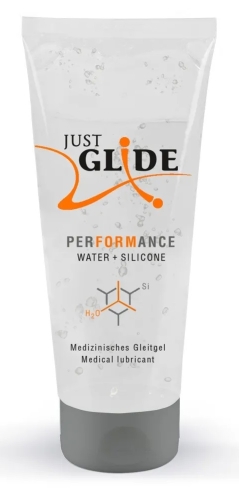 Лубрикант на водно силіконовій основі Just Glide Performance 200 мл - 1