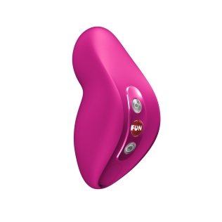 Вакуумний стимулятор для клітора рожевого кольору Fun Factory Allure Magenta 12 режимів вібрації 11 рівнів вакууму