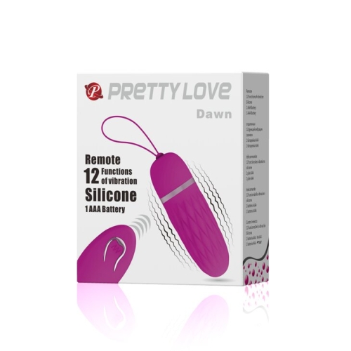 Віброяйце рожеве серії Pretty Love DAWN - 9