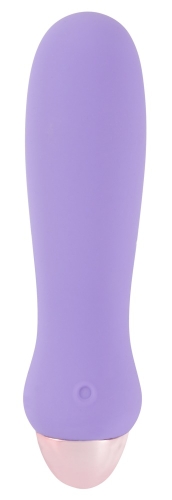 Віброкуль для клітора фіолетового кольору Soft Silicone Cuties Mini Vibrator - 2