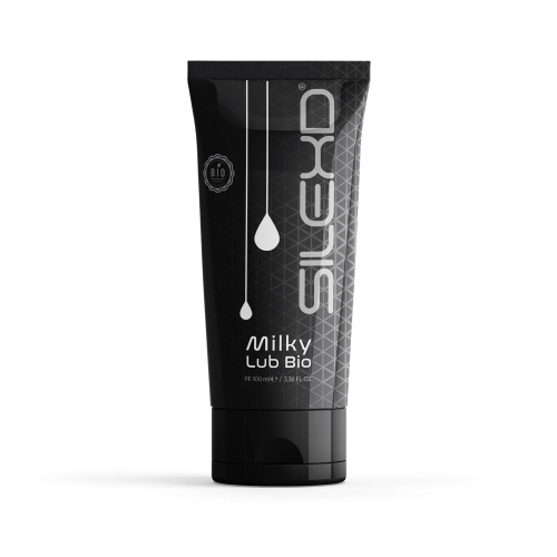 Органічний інтимний лубрикант із ефектом сперми Silexd Milky Lub Bio 100 мл - 1