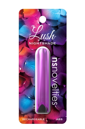 Віброкуля фіолетового кольору NS Novelties Lush nightshade - 2