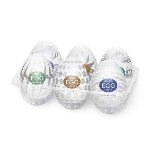 Набор мастурбаторов-яиц Tenga Egg Hard Boild Pack Тенга - 1