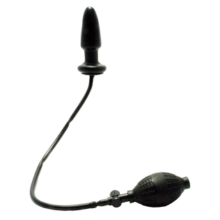 Вибромассажер-плаг анальный стимулятор чёрный Fanny Hill''s Black Buttplug