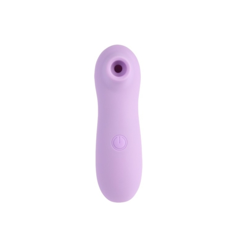 Вакуумный посасывающий клиторальный стимулятор фиолетового цвета Chisa Irresistible Touch - 2