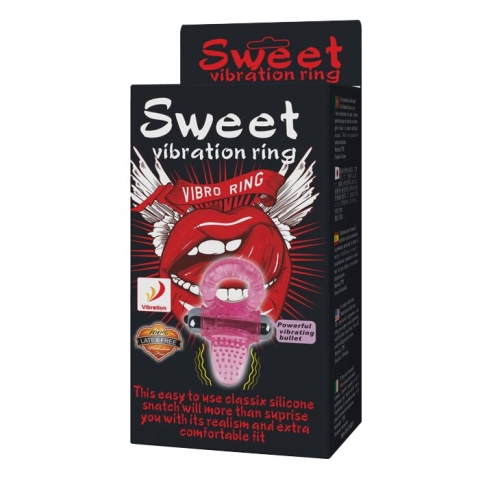 Ерекційне кільце з вібрацією Lybaile Sweet Vibration Ring BI-014081 - 8