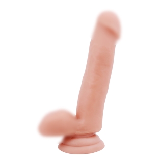 Фалоімітатор реалістичний на присоску бежевий MR DIXX 7.1 INCH DUAL DENSITY DILDO