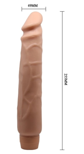 Вібратор реалістик тілесний вагінальний BARBARA BOB dildo VIBRATOR - 9