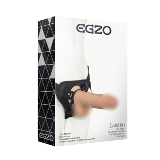 Страпон жіночий класичний EGZO Evolution STR006