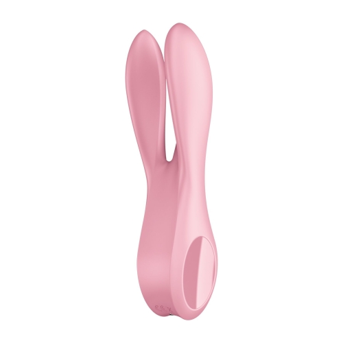 Кліторальний стимулятор рожевого кольору Satisfyer Threesome 1 - 5