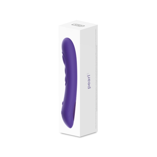 Вібратор для точки G фіолетового кольору Kiiroo Pearl 3 - 3