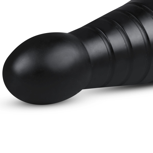 Анальний корок конус чорного кольору BUTTR Devil Dog Butt Plug - 3