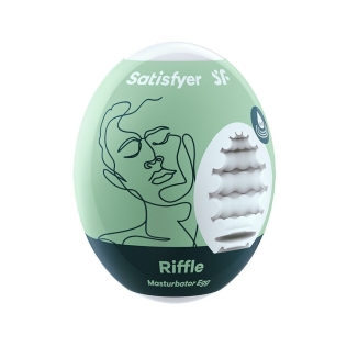 Мастурбатор яйцо Satisfyer Masturbator Egg Single Riffle