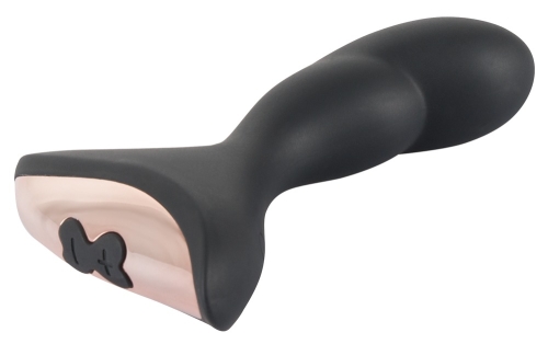 Массажер простаты силиконовый с вибрацией черного цвета Sweet Smile Prostate Vibrator - 7