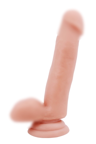 Фаллоимитатор реалистичный на присоске бежевый MR DIXX 7.1INCH DUAL DENSITY DILDO - 1
