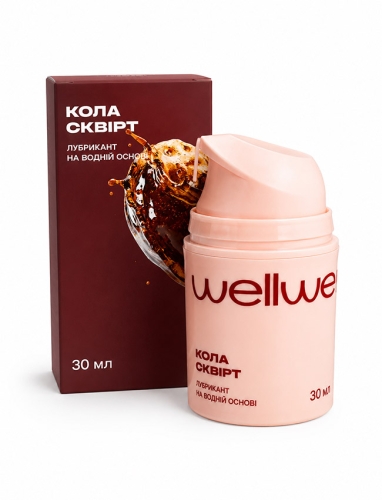 Оральный лубрикант на водной основе со вкусом Колы wellwet 30 мл - 3