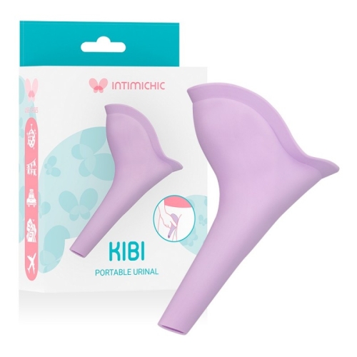 Писсуар портативный для женщин розовый Intimichic Kibi Disposable Portable Urinal - 1